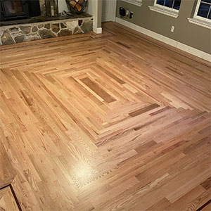 Refinishing project in Winston, Oregon